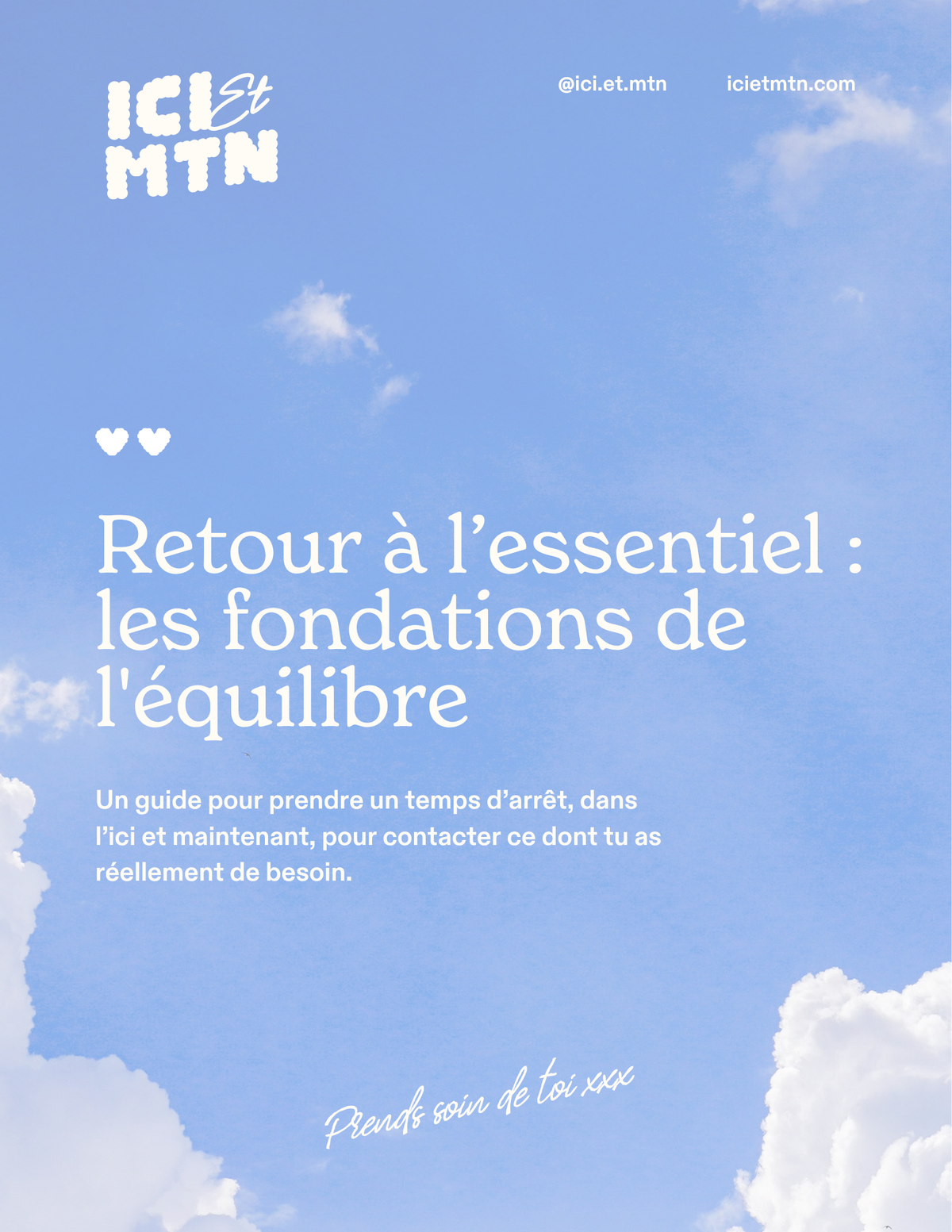 Retour à l’essentiel