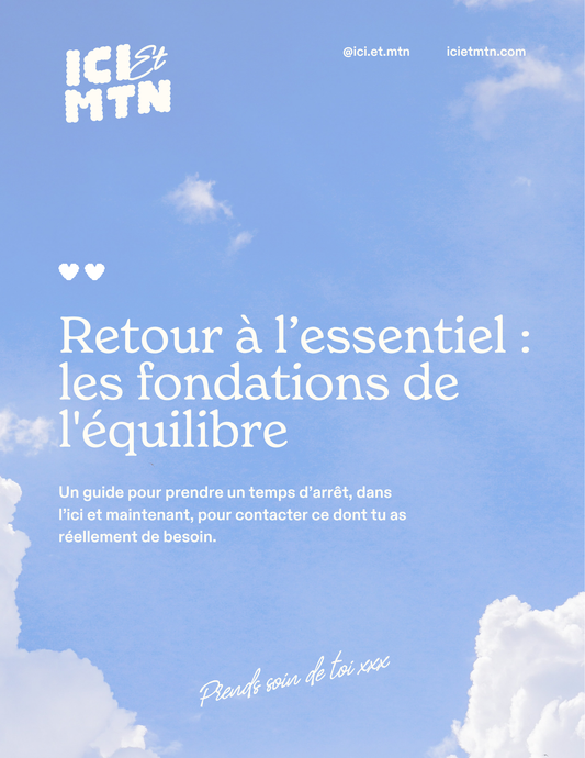 Retour à l’essentiel